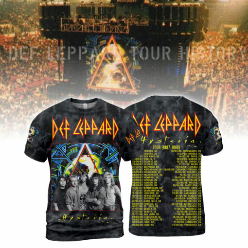 Def Leppard Hysteria World Tour AOP