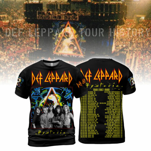 Def Leppard Hysteria World Tour AOP V2