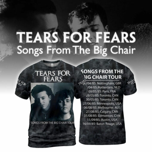 Tears for Fears Songs from the Big Chair Tour