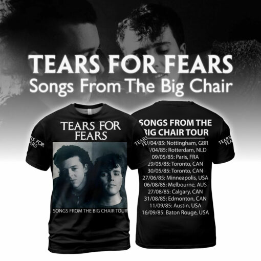 Tears for Fears Songs from the Big Chair Tour V2
