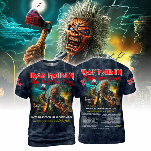 IM01N Iron Maiden Run For Your Lives Tour AOP