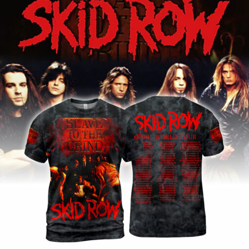Skid Row 1991 World Tour AOP