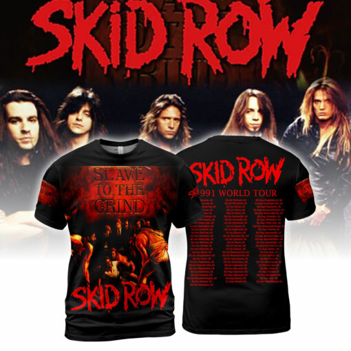 Skid Row 1991 World Tour AOP