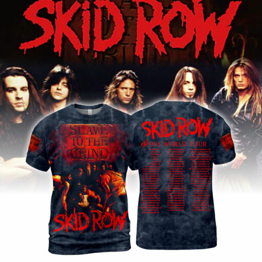 Skid Row 1991 World Tour AOP