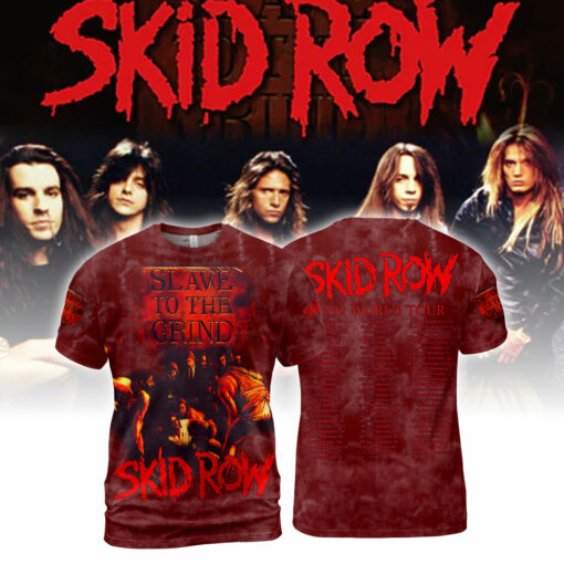 Skid Row 1991 World Tour AOP