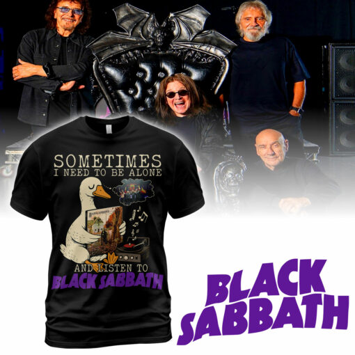 Sometimes I Need To Be Alone And Listen To Black Sabbth