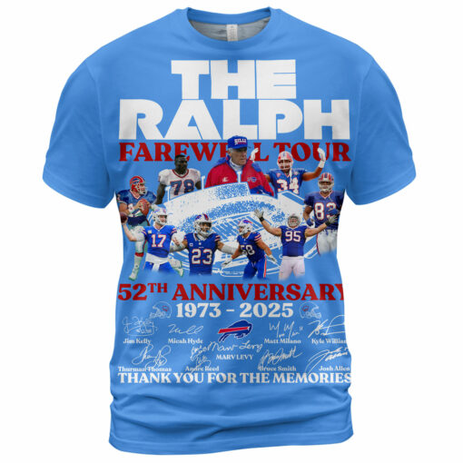 Buffalo Bills The Ralph Farewell Tour 52th Anniversary AOP BL - Image 2