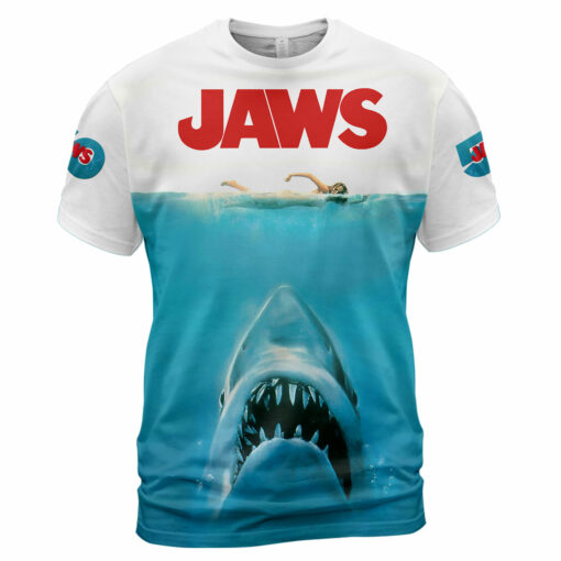 Jaws Movie 50 Years 1975-2025 Thank For The Memories AOP 3 - Image 2