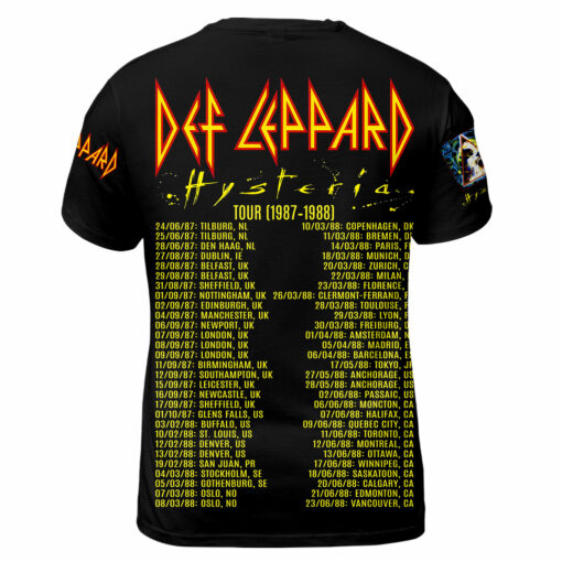 Def Leppard Hysteria World Tour AOP V2 - Image 3