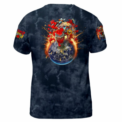 GNR02N Guns N' Roses – 40th Anniversary (1985–2025) & Tour 2025 Shirt - Image 3