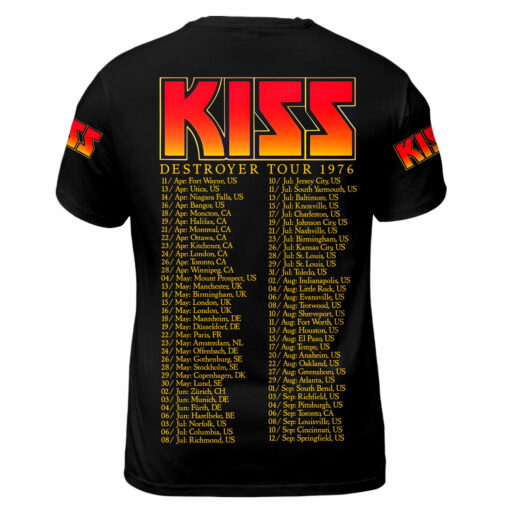 Kiss Destroyer Tour 1976 AOP - Image 3