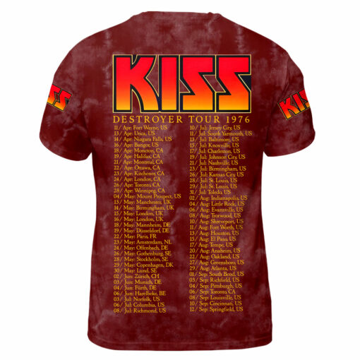 Kiss Destroyer Tour 1976 AOP - Image 3