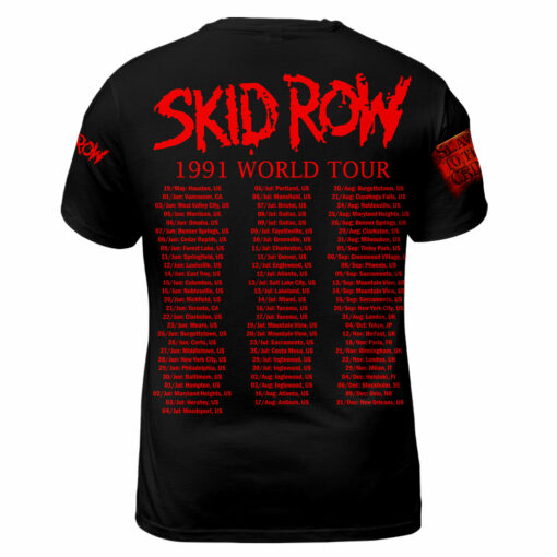 Skid Row 1991 World Tour AOP - Image 3