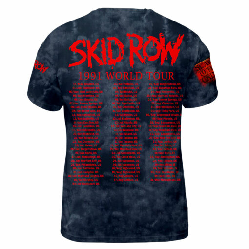 Skid Row 1991 World Tour AOP - Image 3