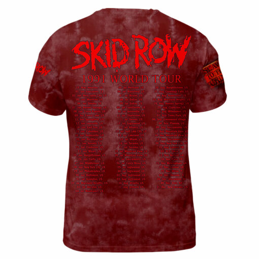 Skid Row 1991 World Tour AOP - Image 3