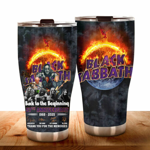 BSTUM01 Black Sabbath 57th Anniversary 1968-2025 Thank You For The Memories - Image 2