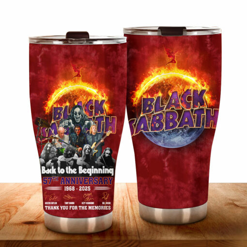 BSTUM01 Black Sabbath 57th Anniversary 1968-2025 Thank You For The Memories - Image 8