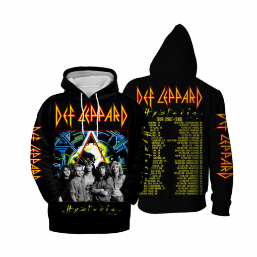 Def Leppard Hysteria World Tour AOP V2 - Image 4