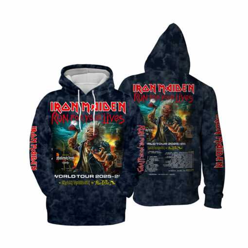 IM01N Iron Maiden Run For Your Lives Tour AOP - Image 4