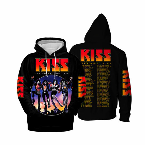 Kiss Destroyer Tour 1976 AOP - Image 4