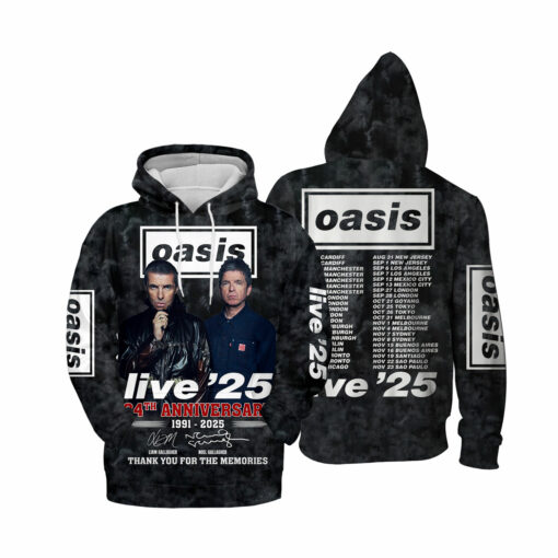 OA01B Oasis Live '25 Tour - Image 4