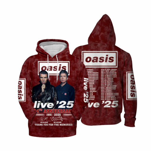 OA01R Oasis Live '25 Tour - Image 4