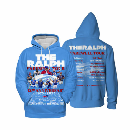 Buffalo Bills The Ralph Farewell Tour 52th Anniversary AOP BL - Image 5