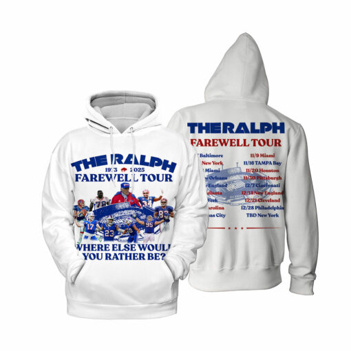 Buffalo Bills The Ralph Farewell Tour Where else would you rather be AOP W - Image 5