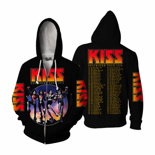 Kiss Destroyer Tour 1976 AOP - Image 5