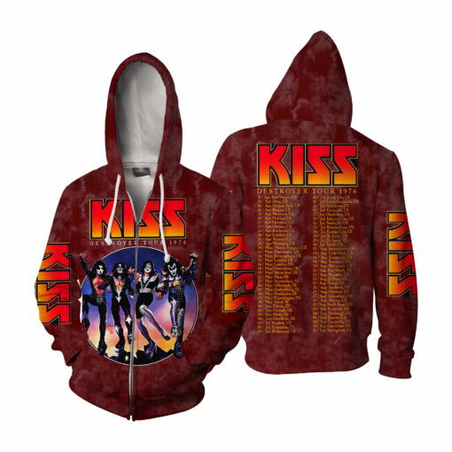 Kiss Destroyer Tour 1976 AOP - Image 5