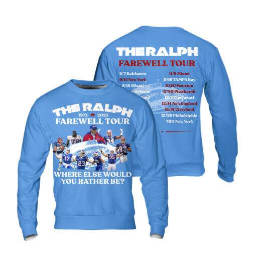 Buffalo Bills The Ralph Farewell Tour Where else would you rather be AOP BL - Image 6