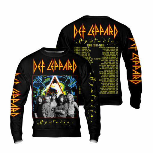 Def Leppard Hysteria World Tour AOP V2 - Image 6