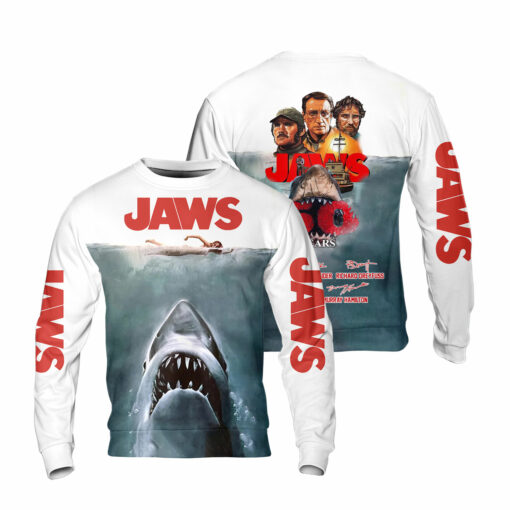 Jaws Movie 50 Years 1975-2025 Thank For The Memories AOP 1 - Image 6