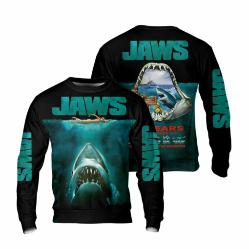 Jaws Movie 50 Years 1975-2025 Thank For The Memories AOP 2 - Image 6