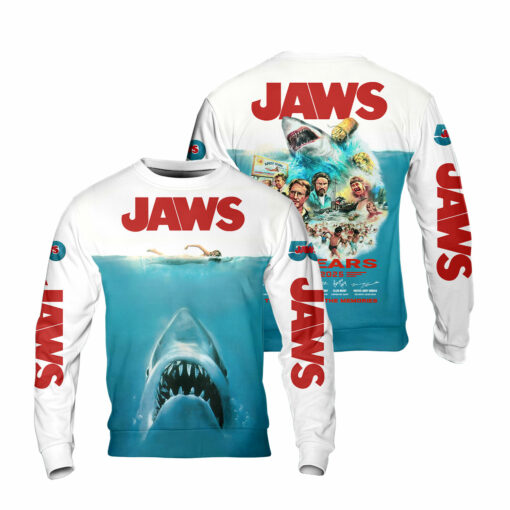 Jaws Movie 50 Years 1975-2025 Thank For The Memories AOP 3 - Image 6
