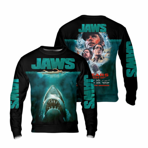 Jaws Movie 50 Years 1975-2025 Thank For The Memories AOP 4 - Image 6
