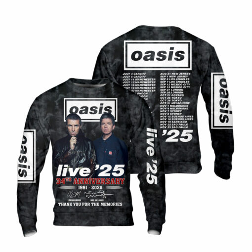 OA01B Oasis Live '25 Tour - Image 6
