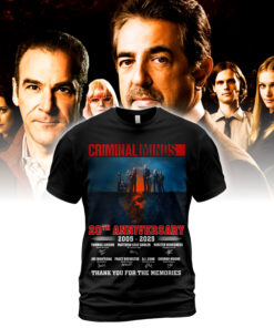 CM01T Criminal Minds 20Th Anniversary 2005 2025