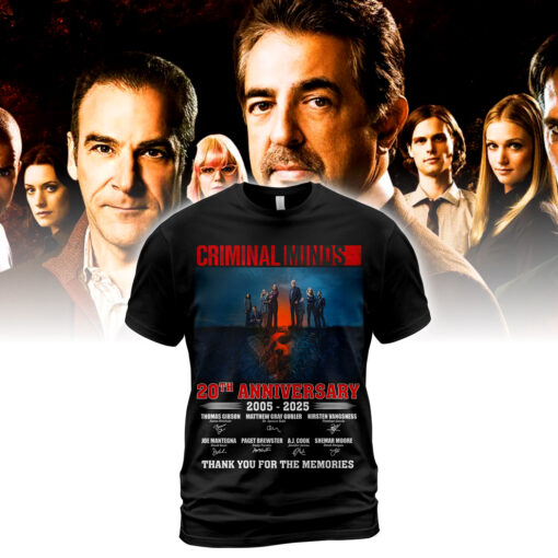 CM01T Criminal Minds 20Th Anniversary 2005 2025