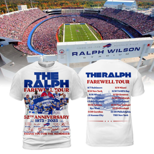 Buffalo Bills The Ralph Farewell Tour 52th Anniversary AOP W