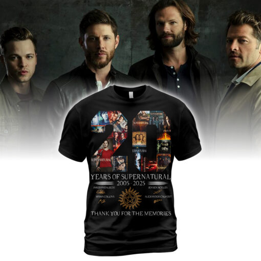 SUP02T Supernatural 20Th Anniversary 2005-2025