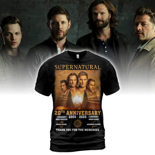 SUP01T Supernatural 20Th Anniversary 2005-2025
