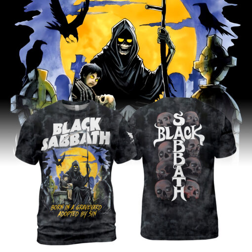 Black Sabbath Born In A Graveyard Adopted By Sin
