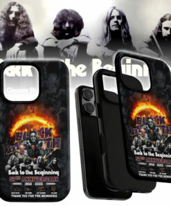 Phone Case Black Sabbath 57th Anniversary 1968-2025 Thank You For The Memories AOP
