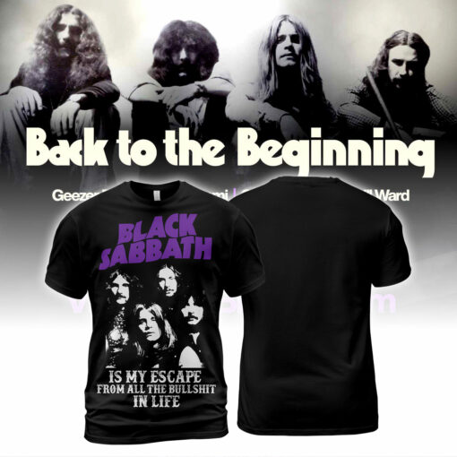 Black Sabbath Is My Escape From All The Bullshit In Life
