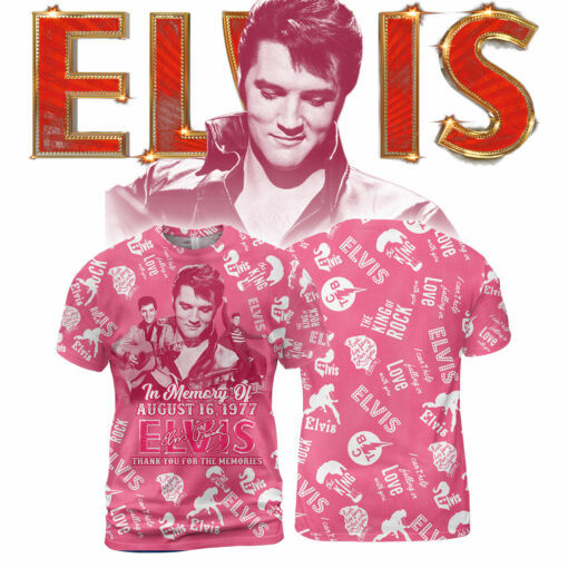 Elvis Presley AOP PINK