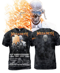 Megadeth 43rd Anniversary