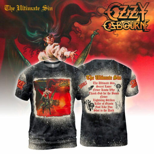 Ozzy Osbourne The Ultimate Sin