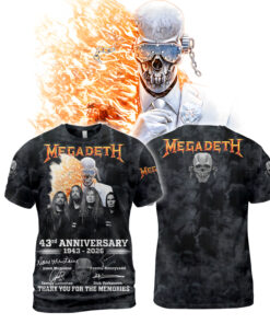 Megadeth 42nd Anniversary