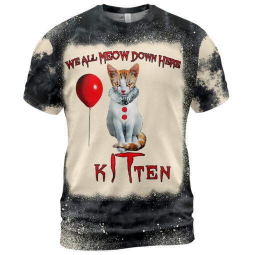HR22T Kitten Halloween Horror Characters AOP - Image 2